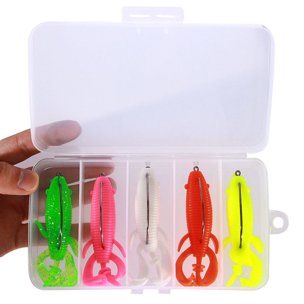 Zwevende zachte kikker aas ver - Fishing Hook Weedless recensie en prijs