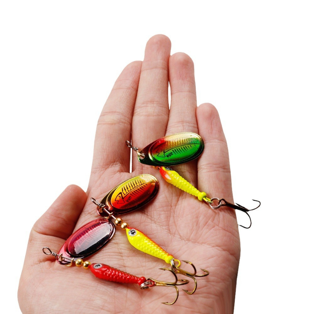 10 stks/set Spinner Lokt 9.1g  - Fishing Hook Treble recensie en prijs