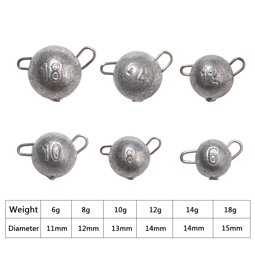 FTK 5pcs Supercontinent Sinker - Fishing Hook Jig recensie en prijs
