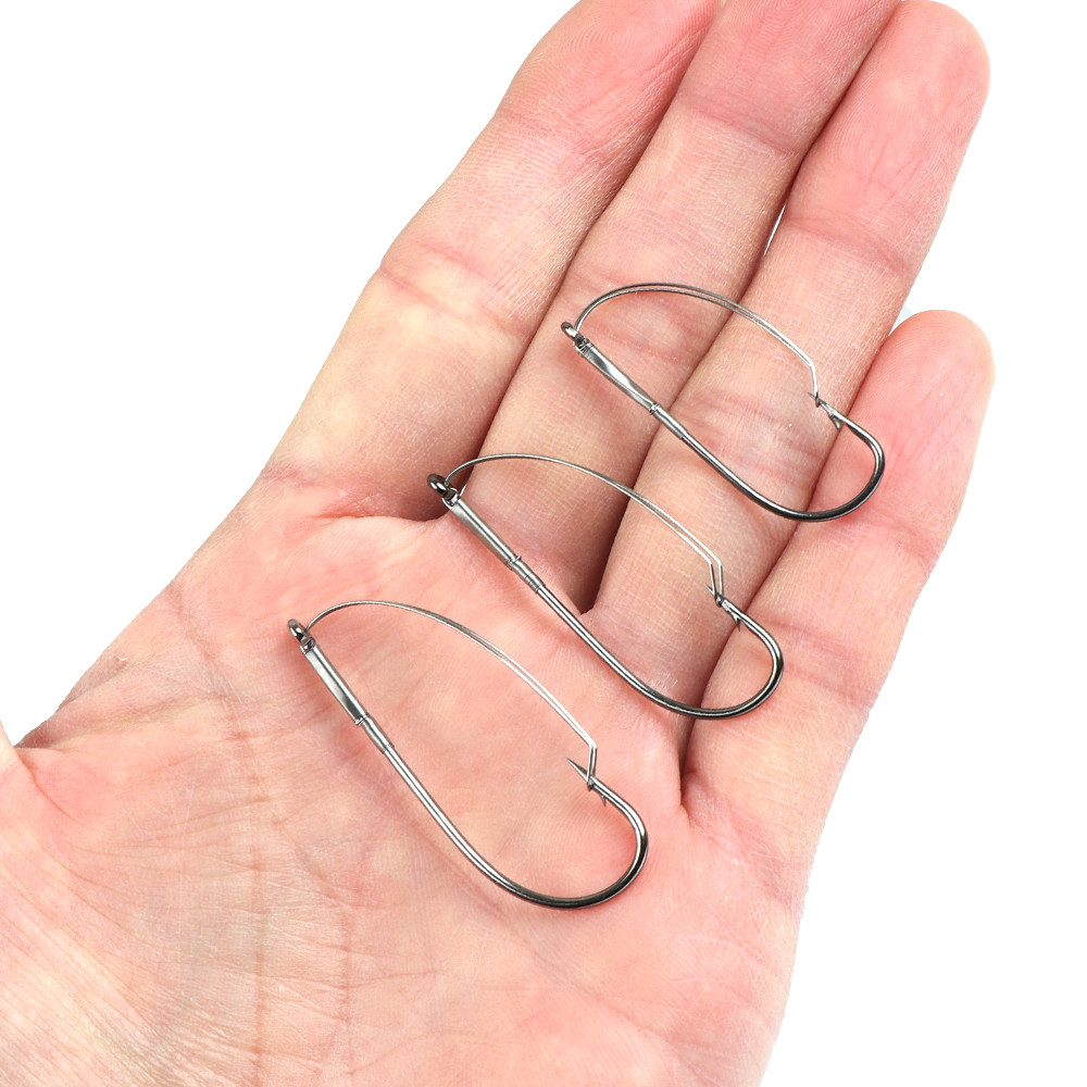 10 stks/doos Vissen Wacky Weed - Fishing Hook Weedless recensie en prijs
