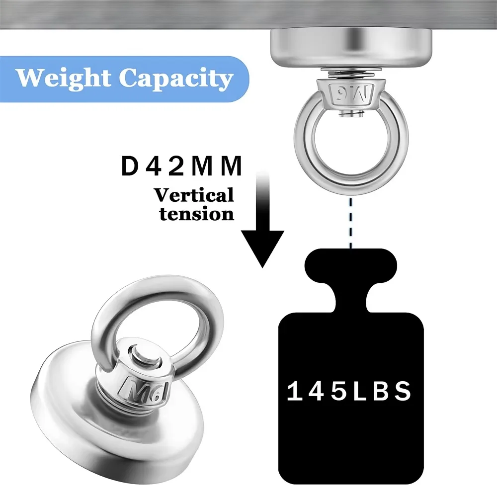 D16~D42mm Super Sterke Neodymi - Fishing Hook Stainless Steel recensie en prijs
