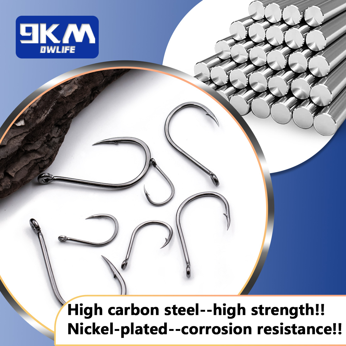 9KM Iseama Vishaken 50 ~ 200 S - Fishing Hook Barbless recensie en prijs