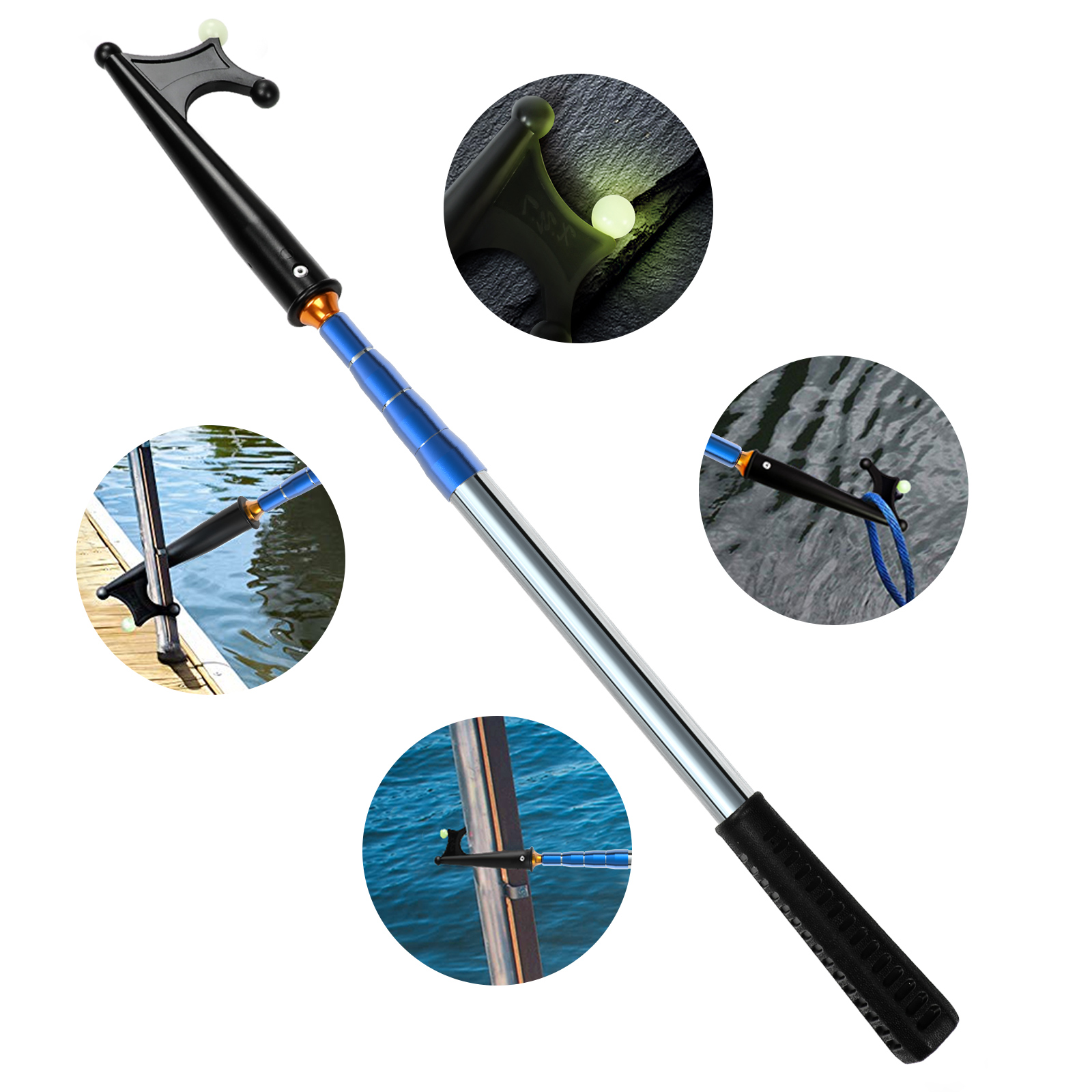 SANLIKE Intrekbare lichtgevend - Fishing Hook Stainless Steel recensie en prijs