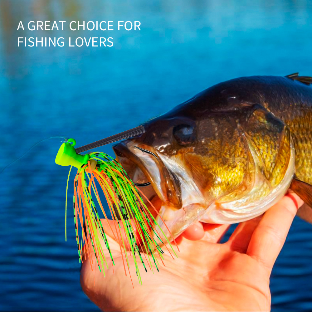 7G 10G 14G Jig Haak Vissen Lok - Fishing Hook Weedless recensie en prijs