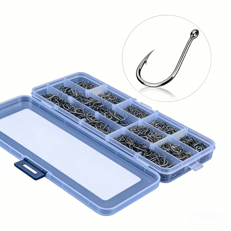 Scherpe koolstofstalen vishaak - Fishing Hook Circle recensie en prijs