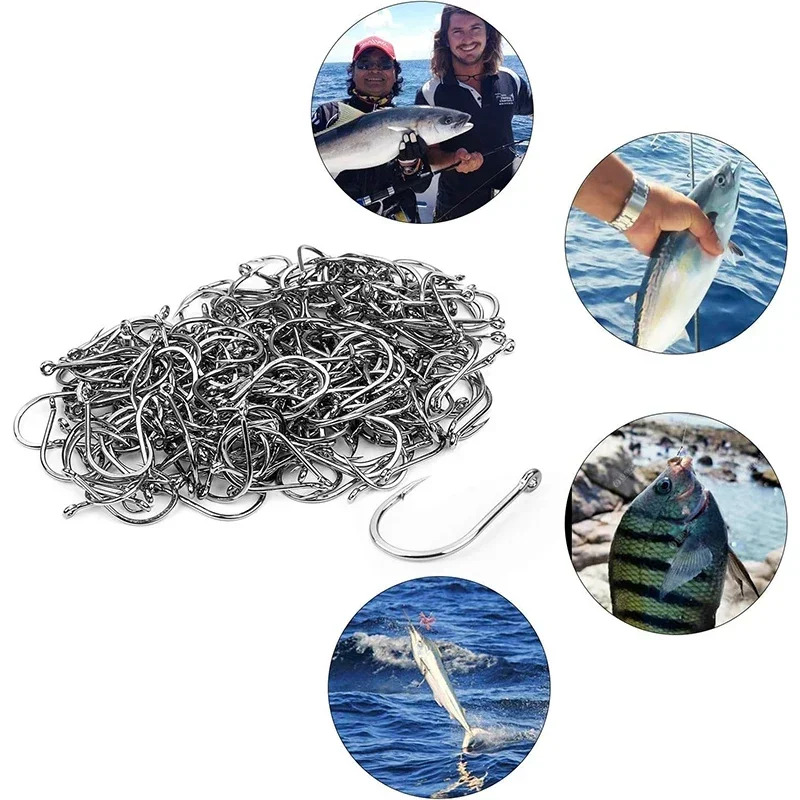 Scherpe koolstofstalen vishaak - Fishing Hook Circle recensie en prijs
