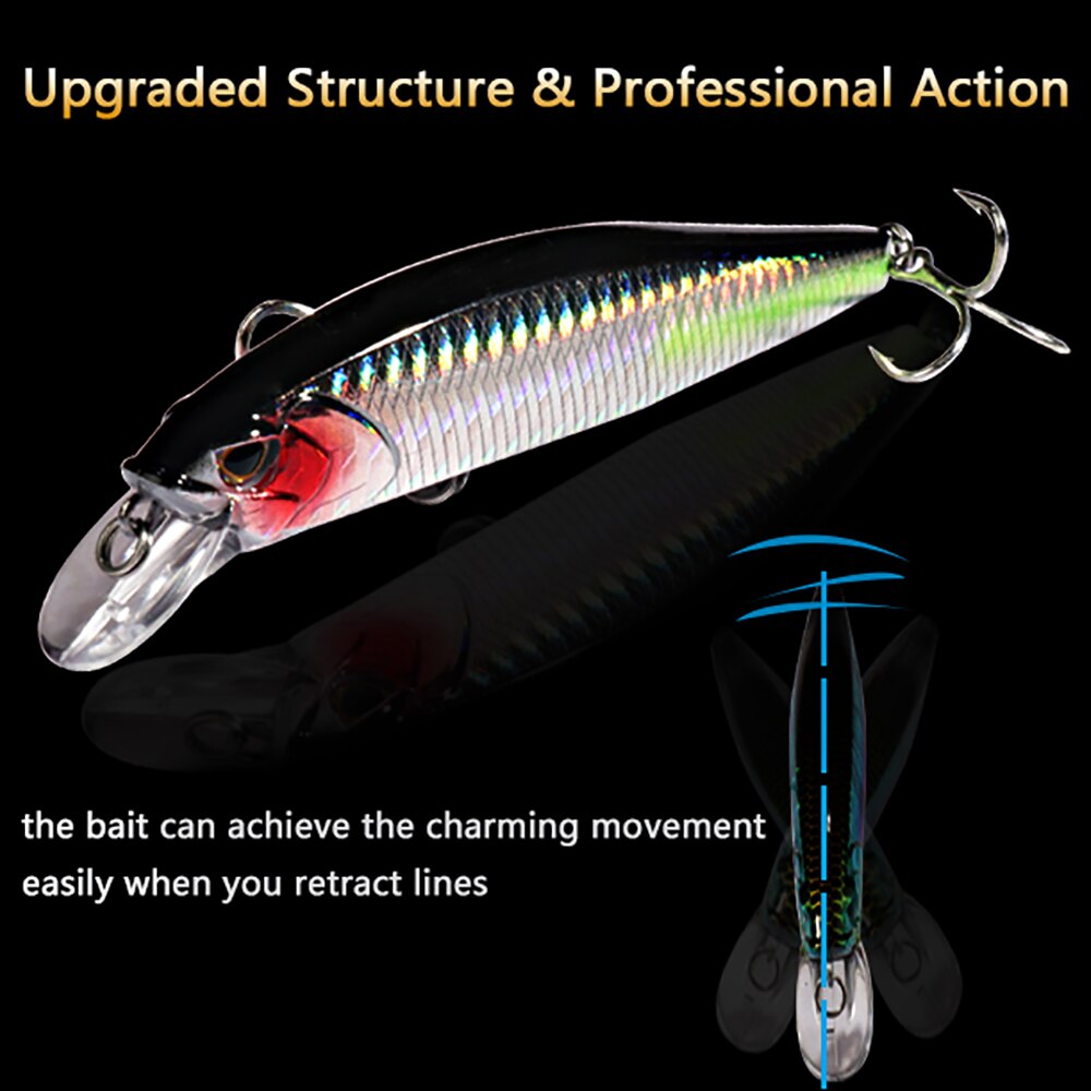 Sinking Minnow 19g Drijvende J - Fishing Hook Treble recensie en prijs