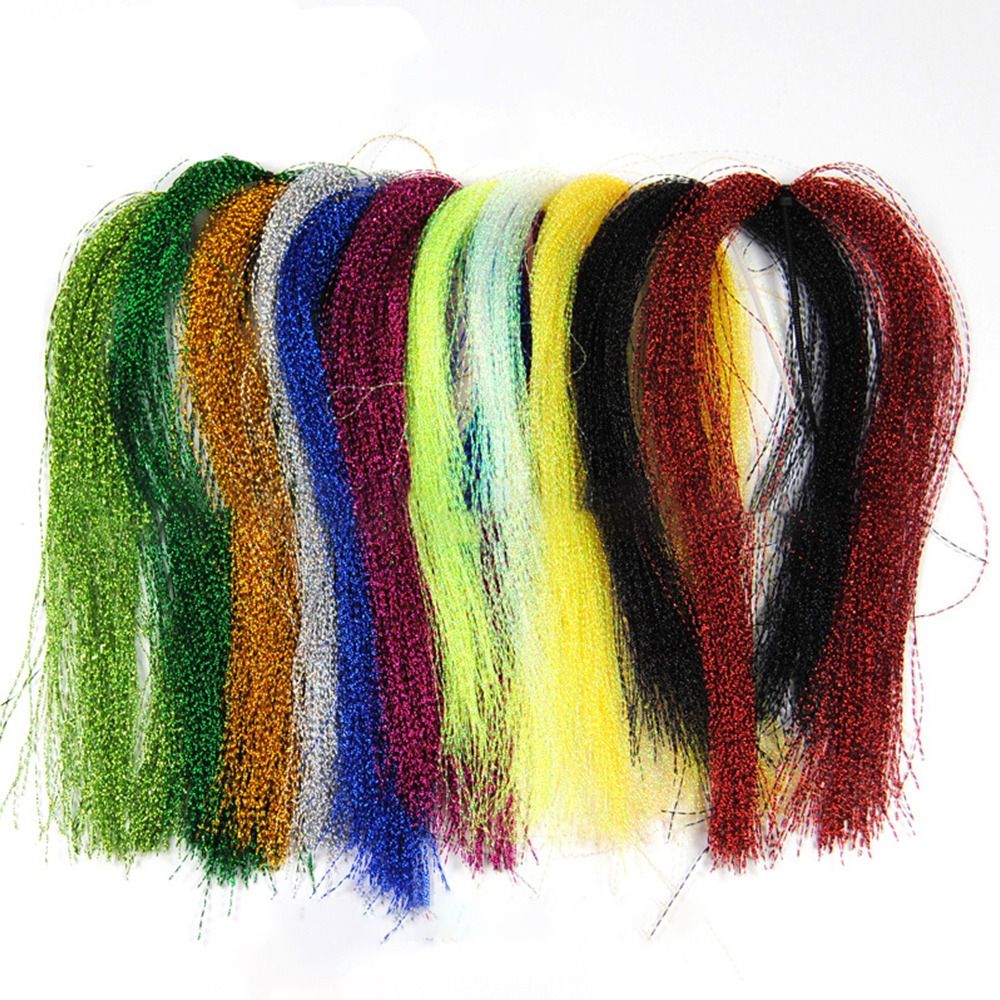 Nieuwe Flash Fly Tying Materia - Fishing Hook Jig recensie en prijs