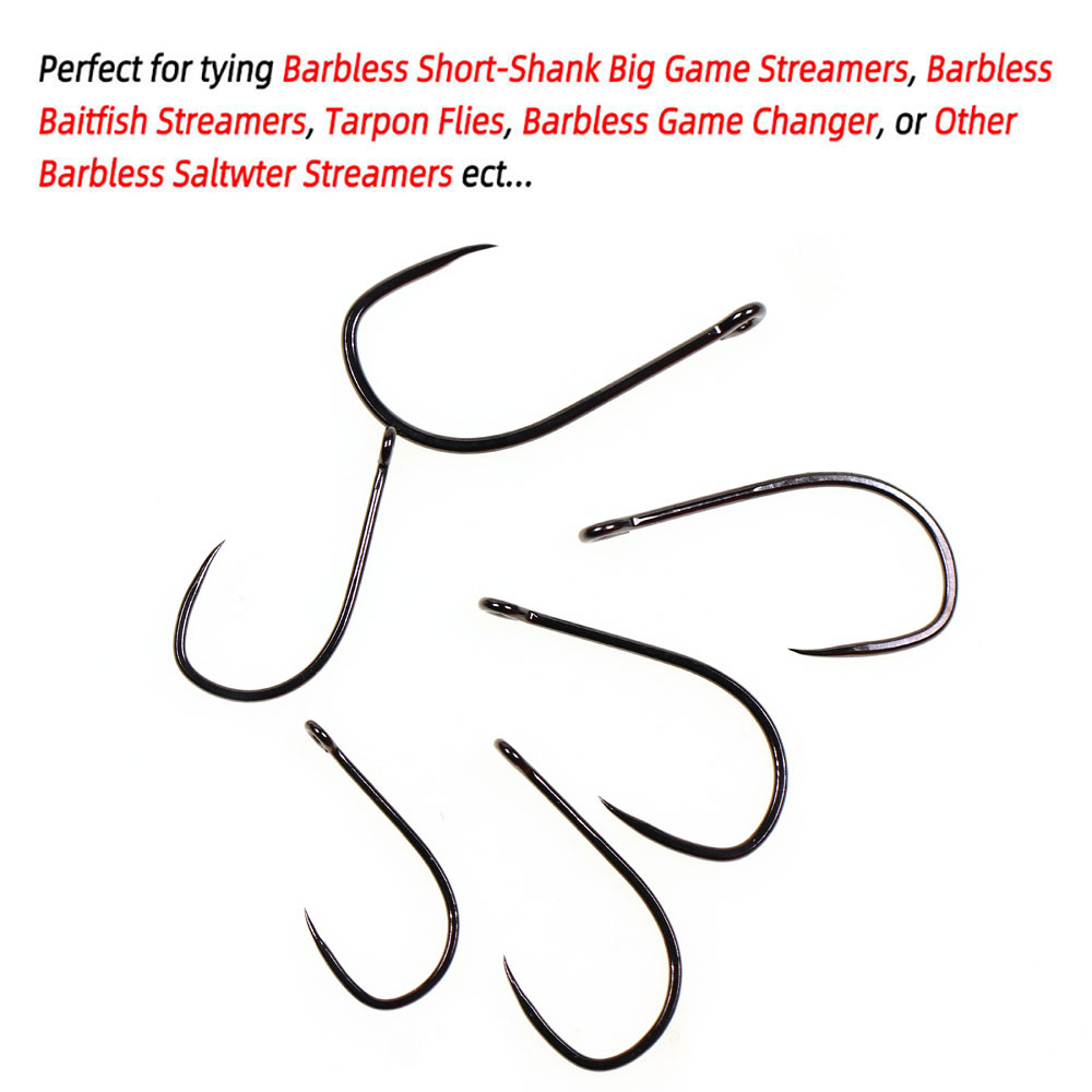 20 stuks # 1 1/0 2/0 3/0 4/0 5 - Fishing Hook Barbless recensie en prijs